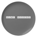 Rachel Cassley
   Plates