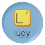
 L
 lucy  Plates