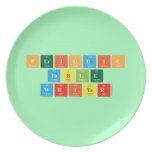 Periodic
 Table
 Writer  Plates