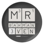 MR
 BAHMAN
 3VEN  Plates