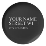 Your Name Street  Plates