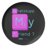 Whatssupp
 My
 Friend ?  Plates