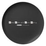 Keep Calm and Love Mercy   Plates