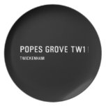 Popes Grove  Plates