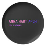 Anna Hart  Plates