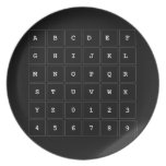 ABC|DEF
 GHIJKL
 M|N|OPQR
 STUVWX
 YZ0123
 456789  Plates