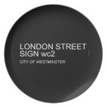 LONDON STREET SIGN  Plates
