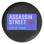 ASSASSIN Street  Plates