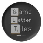 Game
 Letter
 Tiles  Plates