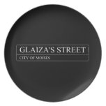 Glaiza's Street  Plates