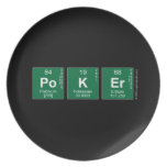 poker  Plates