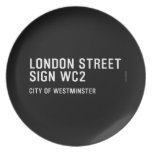 LONDON STREET SIGN  Plates