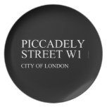 piccadely Street  Plates