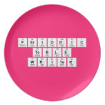 Periodic
 Table
 Writer  Plates