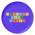Periodic
 Table
 Writer  Plates