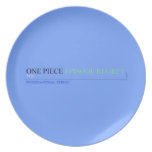 one piece  Plates