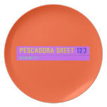 pescadora sreet  Plates