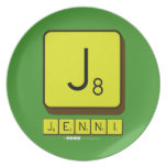 J
 JENNI  Plates