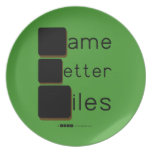 Game
 Letter
 Tiles  Plates