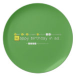 Yeah!!! It's July again. Durotym 13th is clicking    
    Happy birthday in ad..  Plates