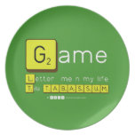 Game
 Letter  me n my life
 Tile TABASSUM  Plates