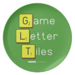 Game
 Letter
 Tiles  Plates