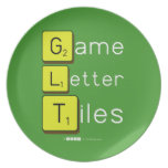 Game
 Letter
 Tiles  Plates