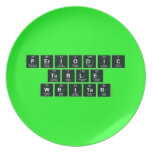 Periodic
 Table
 Writer  Plates