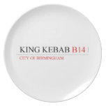 King Kebab  Plates