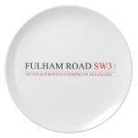 Fulham road  Plates