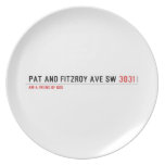 Pat and fitzroy Ave sw  Plates
