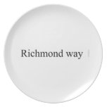 Richmond way  Plates