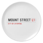 Mount Street  Plates