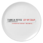 Familia reyes   Plates