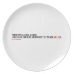 Brighton & Hove Albion American Express Community Stadium  Plates