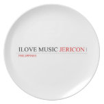 ilove music  Plates