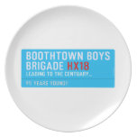 boothtown boys  brigade  Plates