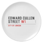 Edward Cullen Street  Plates