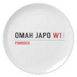 omah japo  Plates