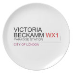 Victoria  Beckamm  Plates