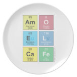 amo
  el
  cafe  Plates