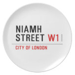 Niamh Street  Plates