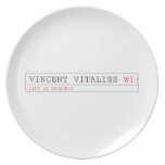 vincent vitaliss  Plates