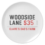 Woodside Lane  Plates