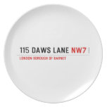 115 DAWS LANE  Plates