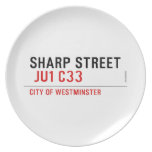 SHARP STREET   Plates