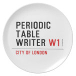 Periodic Table Writer  Plates