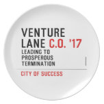 Venture  Lane  Plates