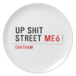 Up Shit Street  Plates