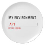 My environment    Plates